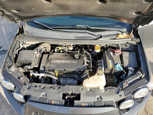 1G1JA5SG8G4185189 - 2016 CHEVROLET SONIC LS გრაფიტი ფოტო 11