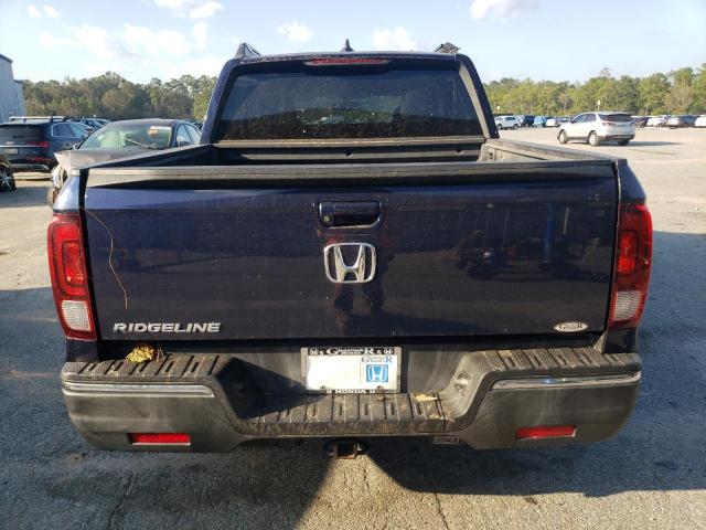 5FPYK2F66HB005048 - 2017 HONDA RIDGELINE RTL BLUE photo 6