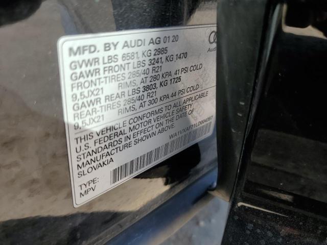 WA1VXAF71LD004397 - 2020 AUDI Q7 PRESTIGE 黑色 照片 14
