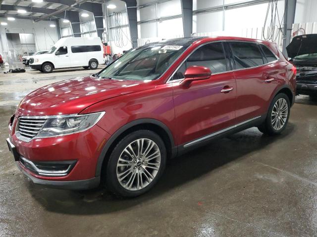 2LMPJ6LR8HBL15423 - 2017 LINCOLN MKX RESERVE RED photo 1