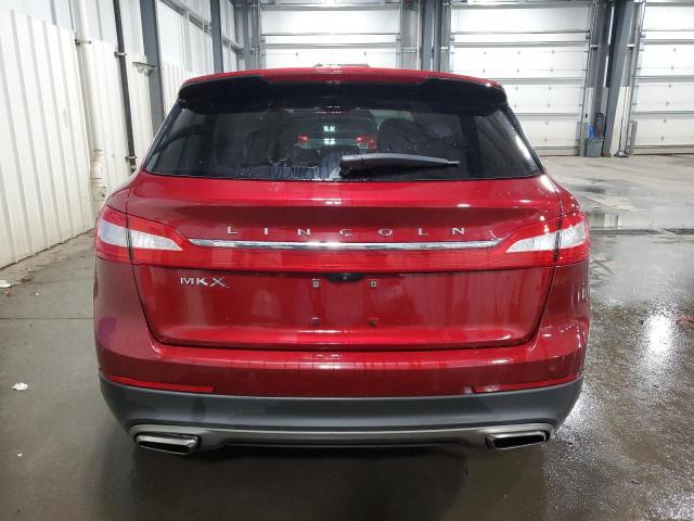 2LMPJ6LR8HBL15423 - 2017 LINCOLN MKX RESERVE RED photo 6