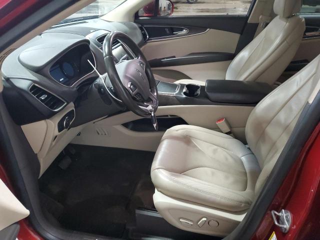 2LMPJ6LR8HBL15423 - 2017 LINCOLN MKX RESERVE RED photo 7