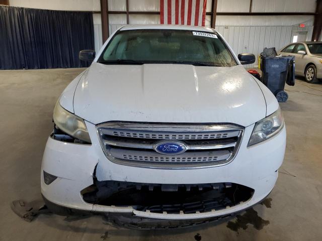 1FAHP2DW1CG125714 - 2012 FORD TAURUS SE WHITE photo 5