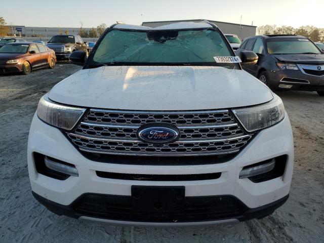 1FMSK7FH5MGB92839 - 2021 FORD EXPLORER LIMITED WHITE photo 5