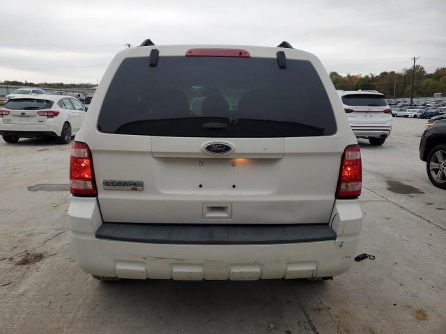 1FMCU0D71BKB74736 - 2011 FORD ESCAPE XLT WHITE photo 6