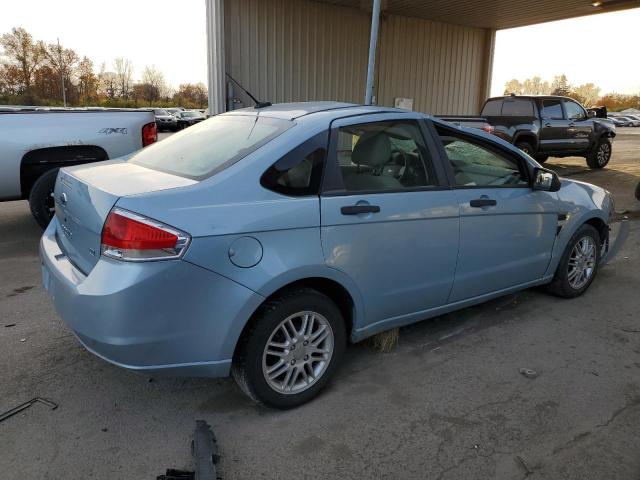 1FAHP35N68W161360 - 2008 FORD FOCUS SE BLUE photo 3