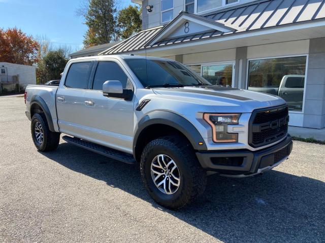 1FTFW1RG5HFA21126 - 2017 FORD F150 RAPTOR SILVER photo 1