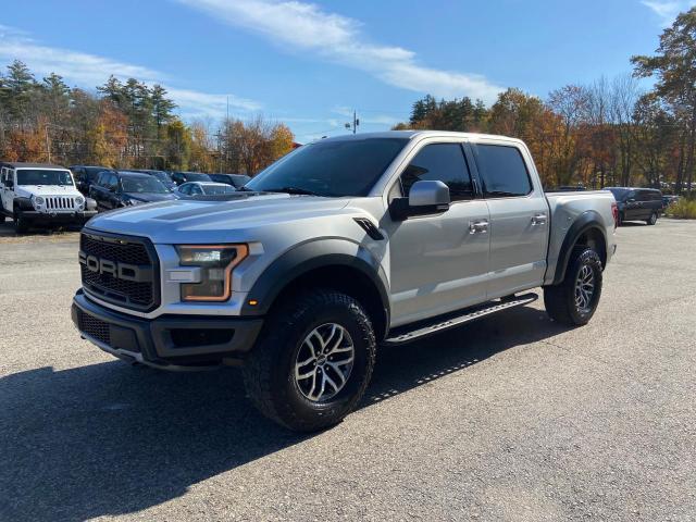 1FTFW1RG5HFA21126 - 2017 FORD F150 RAPTOR SILVER photo 2