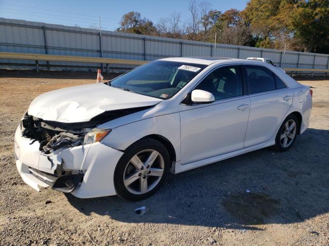 4T1BF1FK3EU328997 - 2014 TOYOTA CAMRY L WHITE photo 1