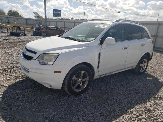 3GNAL3EK2ES506296 - 2014 CHEVROLET CAPTIVA LT WHITE photo 1