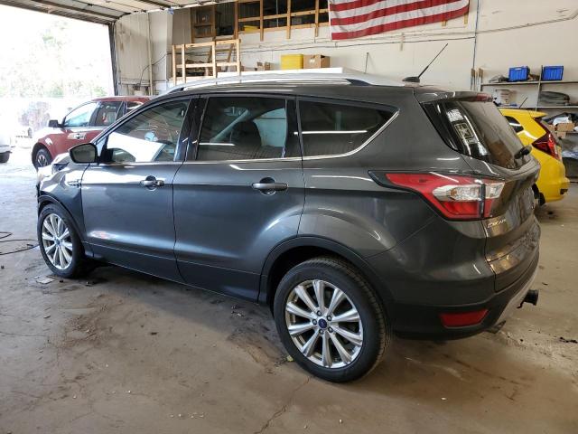 1FMCU0JD6HUB23692 - 2017 FORD ESCAPE TITANIUM GRAY photo 2