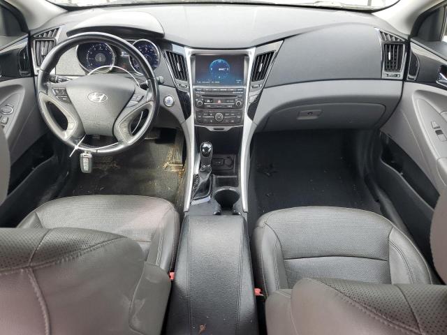 5NPEC4AC5EH862959 - 2014 HYUNDAI SONATA SE GRAY photo 8