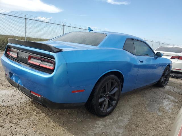 2C3CDZFJ3KH522002 - 2019 DODGE CHALLENGER R/T SCAT PACK BLUE photo 3