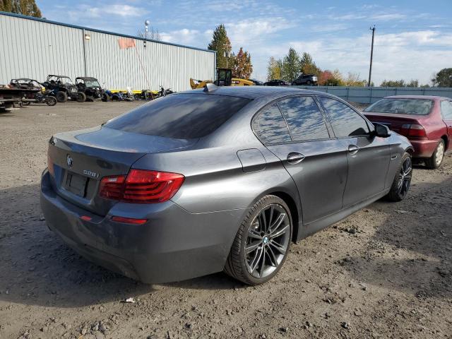 WBA5A5C59GG352306 - 2016 BMW 528 I GRAY photo 3