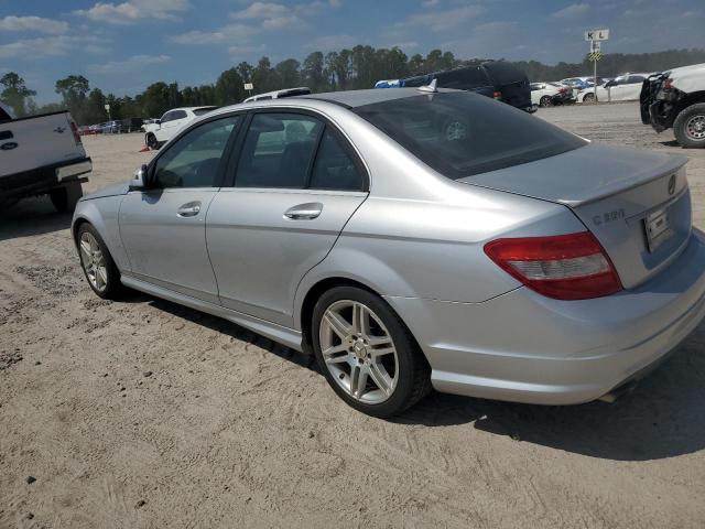 WDDGF56X88F054773 - 2008 MERCEDES-BENZ C 350 SILVER photo 2