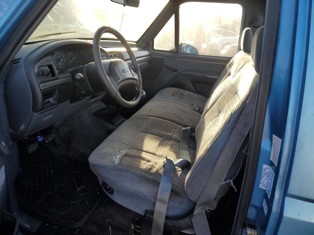 1FTCF15Y9NKB72149 - 1992 FORD F150 BLUE photo 7