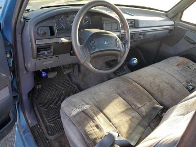 1FTCF15Y9NKB72149 - 1992 FORD F150 BLUE photo 8