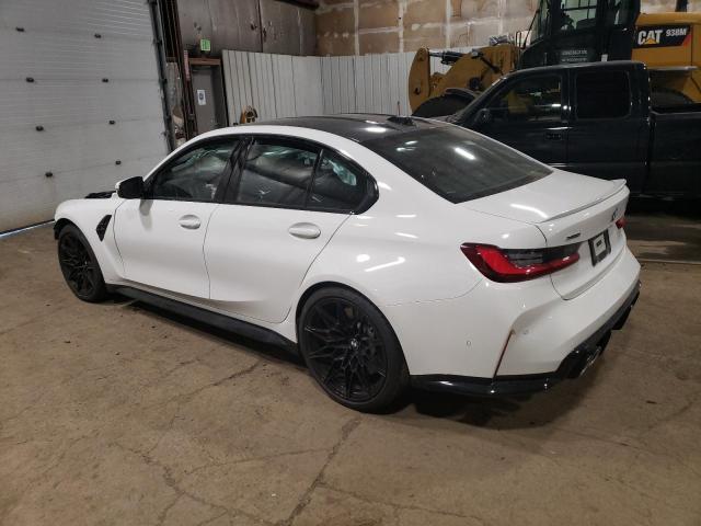 WBS43AY06RFR56699 - 2024 BMW M3 COMPETITION WHITE photo 2
