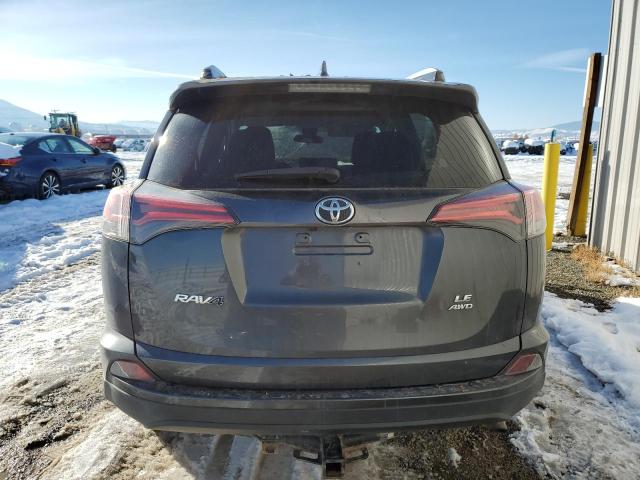 JTMBFREV3JD242307 - 2018 TOYOTA RAV4 LE BLUE photo 6