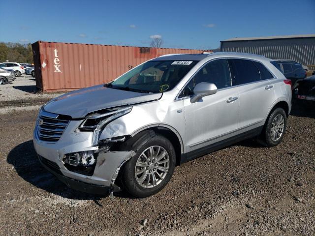 1GYKNCRS9JZ165889 - 2018 CADILLAC XT5 LUXURY SILVER photo 1