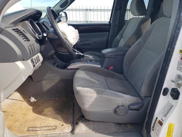 5TETX22NX9Z664865 - 2009 TOYOTA TACOMA ACCESS CAB თეთრი ფოტო 7