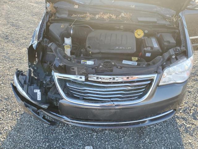 2C4RC1CG0FR520596 - 2015 CHRYSLER TOWN & COU TOURING L GRAY photo 12