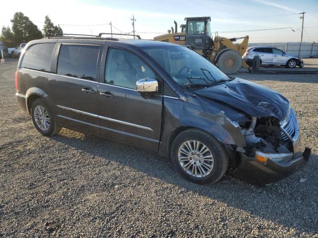 2C4RC1CG0FR520596 - 2015 CHRYSLER TOWN & COU TOURING L GRAY photo 4