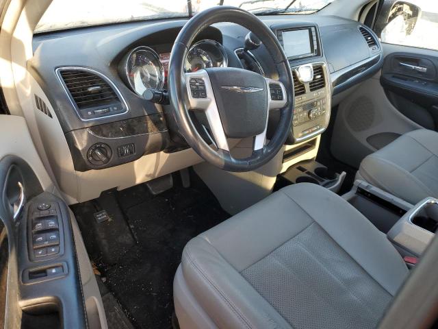2C4RC1CG0FR520596 - 2015 CHRYSLER TOWN & COU TOURING L GRAY photo 8
