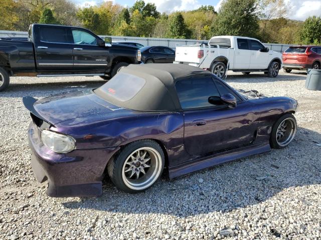 JM1NB3536Y0147570 - 2000 MAZDA MX-5 MIATA BASE PURPLE photo 3