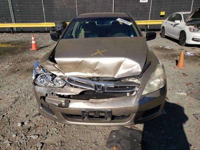 1HGCM56197A048424 - 2007 HONDA ACCORD VALUE BEIGE photo 5