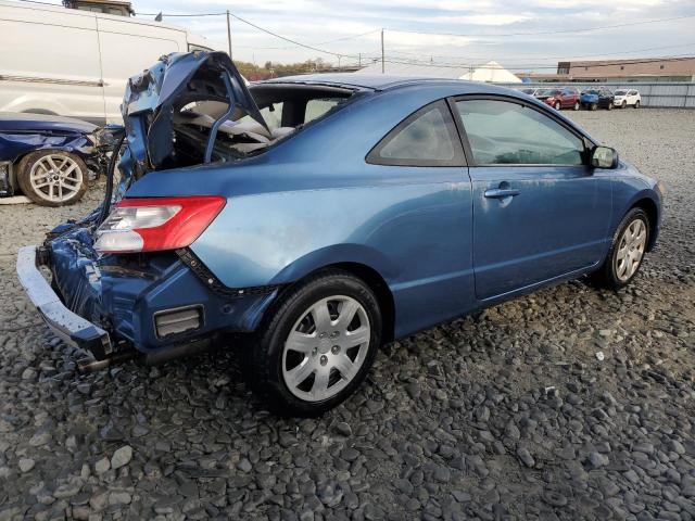 2HGFG11676H510060 - 2006 HONDA CIVIC LX BLUE photo 3