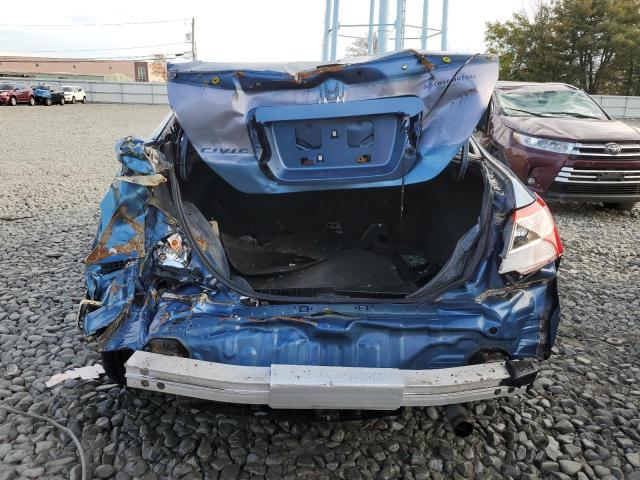 2HGFG11676H510060 - 2006 HONDA CIVIC LX BLUE photo 6