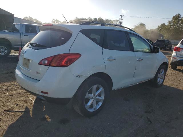 JN8AZ18U79W012961 - 2009 NISSAN MURANO S WHITE photo 3