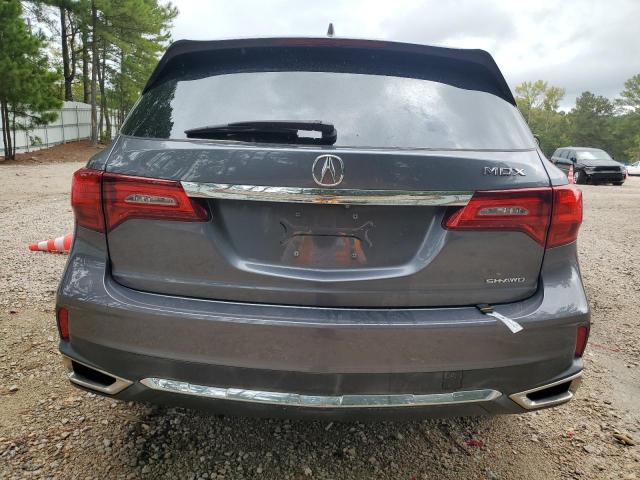 5FRYD4H5XHB002543 - 2017 ACURA MDX TECHNOLOGY GRAY photo 6