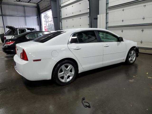 1G1ZB5EB5A4115222 - 2010 CHEVROLET MALIBU LS WHITE photo 3