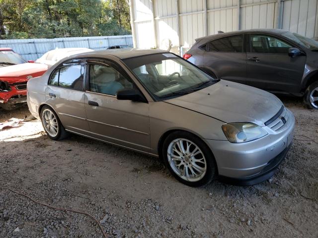 2HGES16561H590146 - 2001 HONDA CIVIC LX TAN photo 4