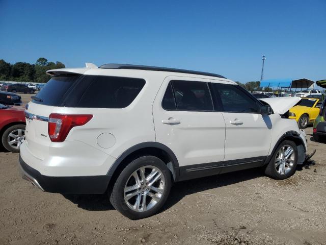 1FM5K8D89GGC29630 - 2016 FORD EXPLORER XLT WHITE photo 3