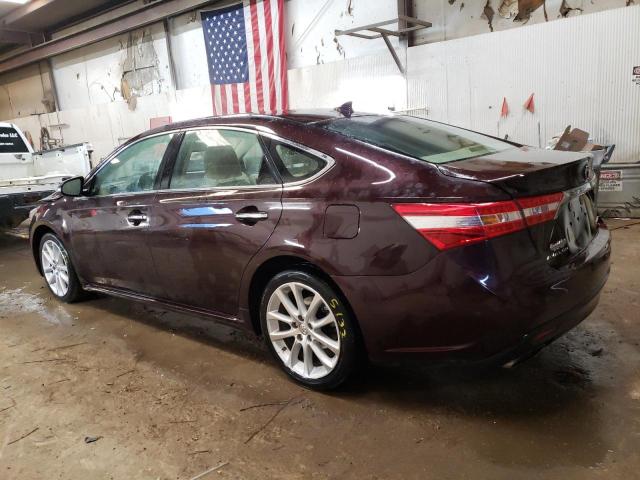 4T1BK1EB6EU087420 - 2014 TOYOTA AVALON BASE MAROON photo 2