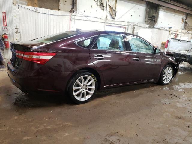 4T1BK1EB6EU087420 - 2014 TOYOTA AVALON BASE 栗色 照片 3