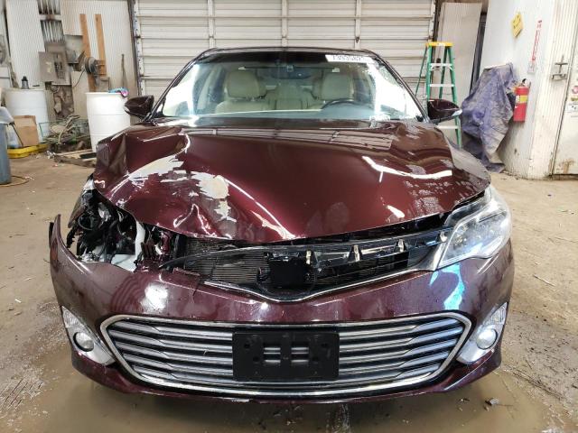 4T1BK1EB6EU087420 - 2014 TOYOTA AVALON BASE 栗色 照片 5