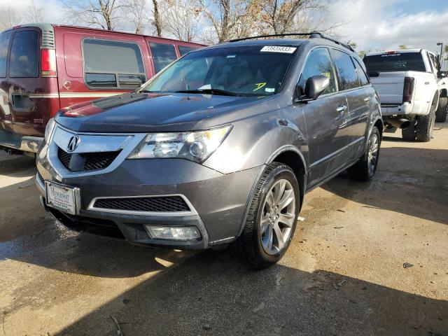 2HNYD2H72BH526577 - 2011 ACURA MDX ADVANCE GRAY photo 1