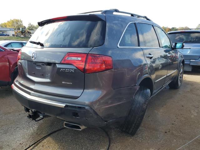 2HNYD2H72BH526577 - 2011 ACURA MDX ADVANCE GRAY photo 3