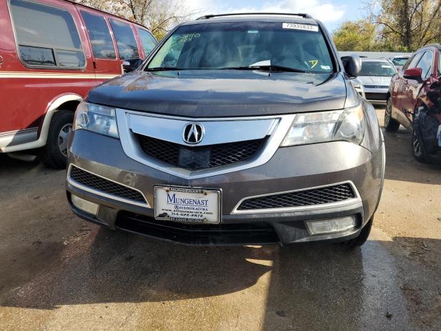 2HNYD2H72BH526577 - 2011 ACURA MDX ADVANCE GRAY photo 5