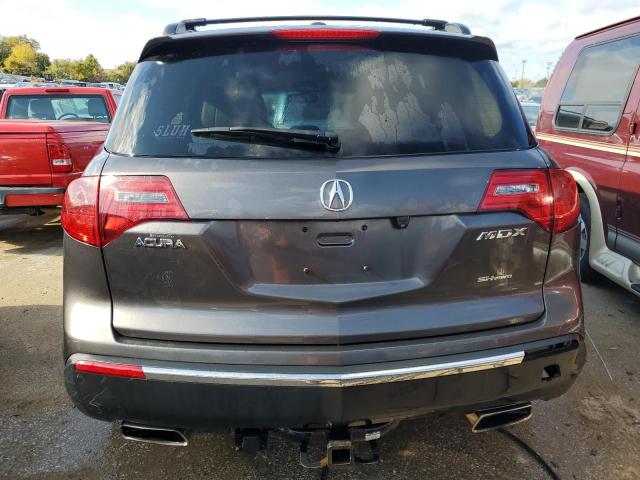 2HNYD2H72BH526577 - 2011 ACURA MDX ADVANCE GRAY photo 6