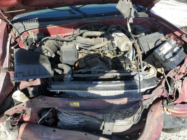 5TEGM92N93Z241382 - 2003 TOYOTA TACOMA DOUBLE CAB PRERUNNER RED photo 11
