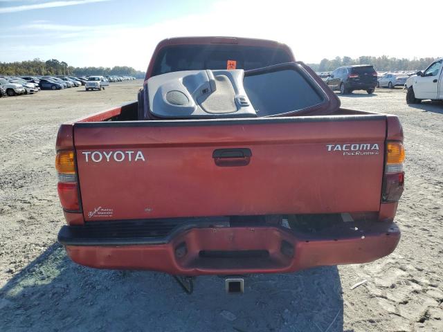 5TEGM92N93Z241382 - 2003 TOYOTA TACOMA DOUBLE CAB PRERUNNER RED photo 6