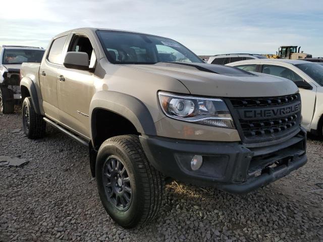 1GCGTEEN2M1213720 - 2021 CHEVROLET COLORADO ZR2 TAN photo 4