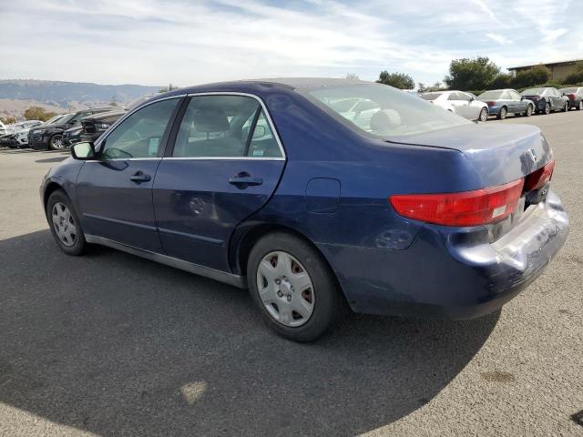 1HGCM56455A116127 - 2005 HONDA ACCORD LX BLUE photo 2