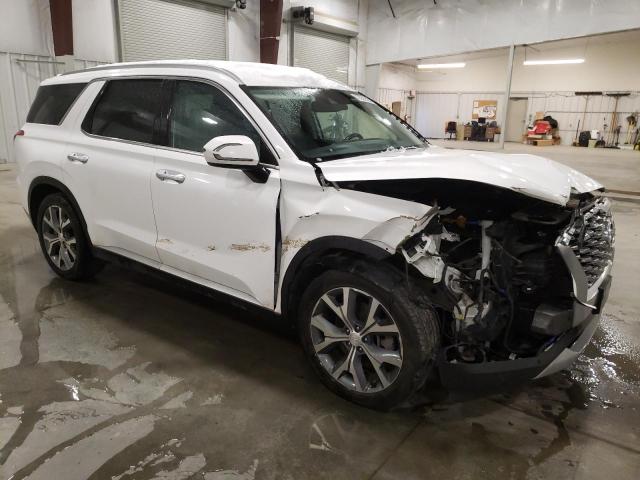 KM8R4DHE6LU088502 - 2020 HYUNDAI PALISADE SEL WHITE photo 4