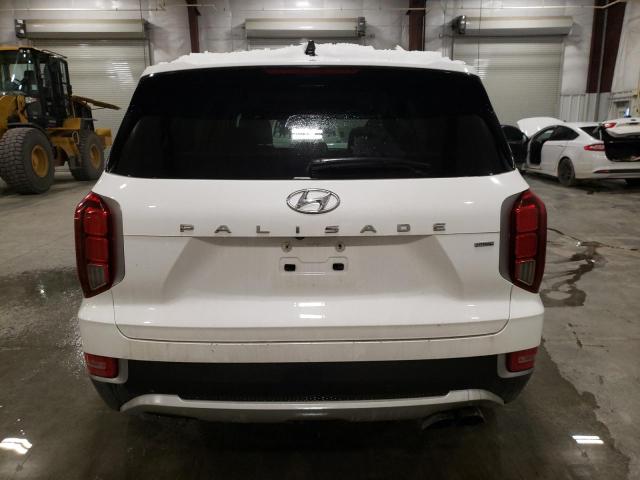 KM8R4DHE6LU088502 - 2020 HYUNDAI PALISADE SEL WHITE photo 6